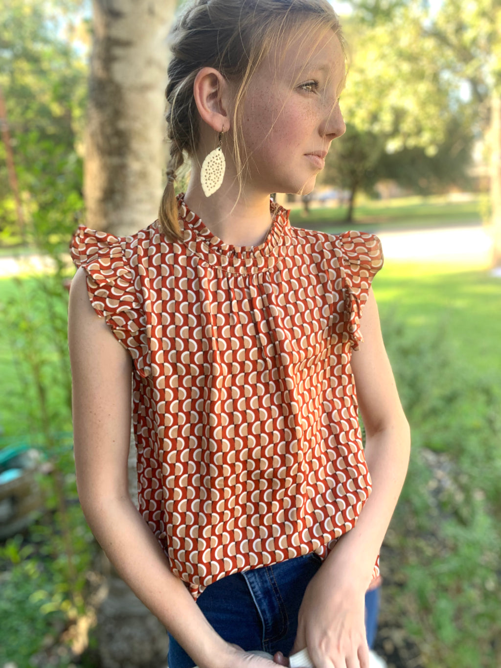 The Meredith Top (one left! size XS)